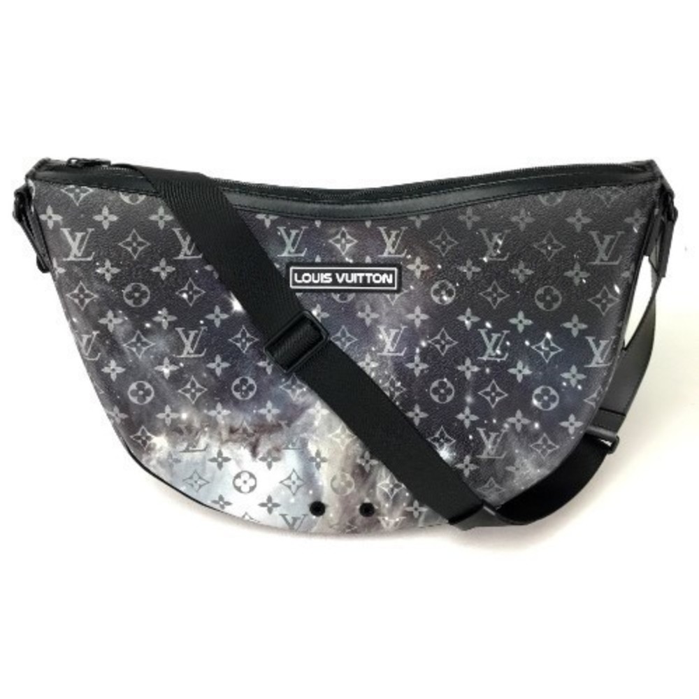 Louis Vuitton Monogram Galaxy Shoulder Bag Black
